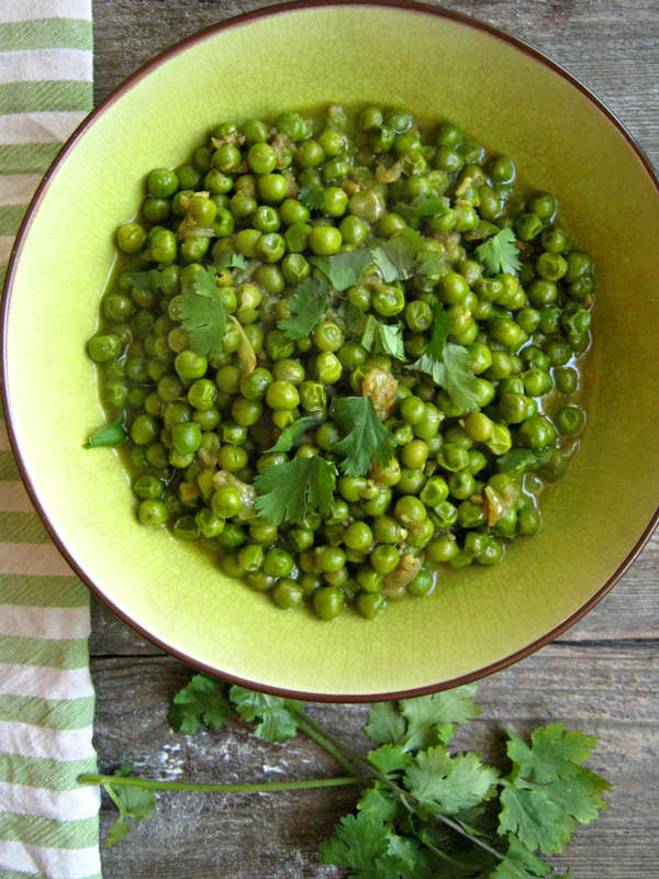 Curried Peas - Julia's Cuisine