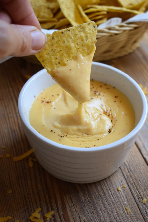 Nacho Cheese Dip - Julia's Cuisine